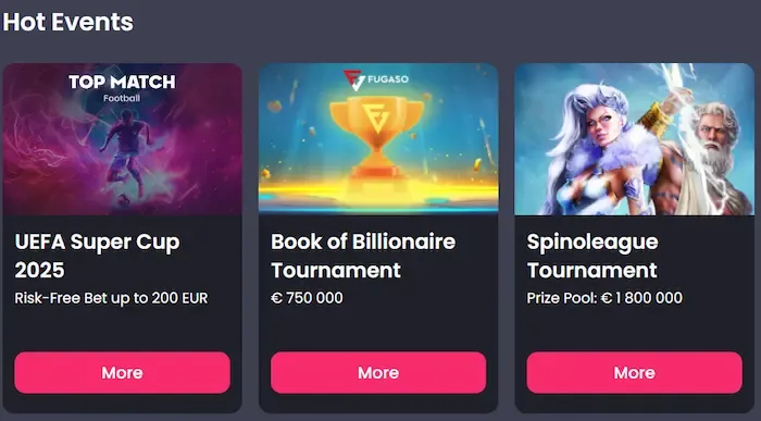 Bonusaanbod van TipTop zoals het op de website staat